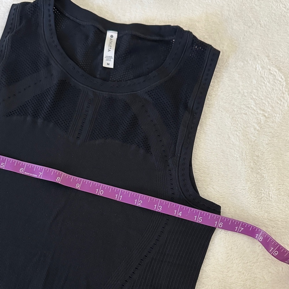Athleta Black Sleeveless Women's Top - Picture 3 of 6